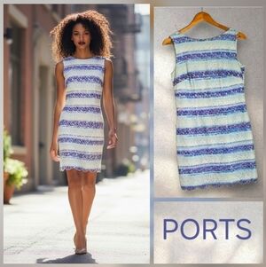 Ports | Vintage Lace Sheath Dress size 6